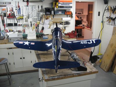 Hangar 9 Corsair (modified)